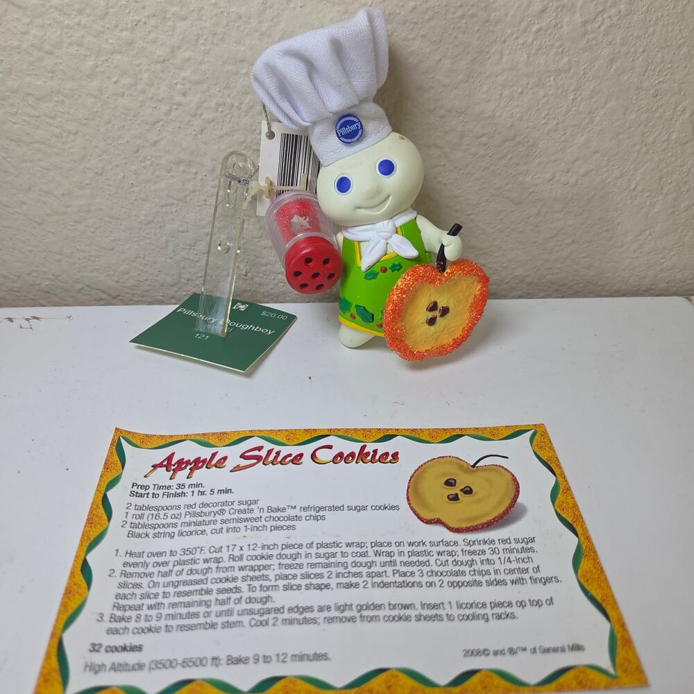 American Greetings Heirloom Collection Pillsbury Doughboy Sound Ornament 121 - Picture 2 of 4